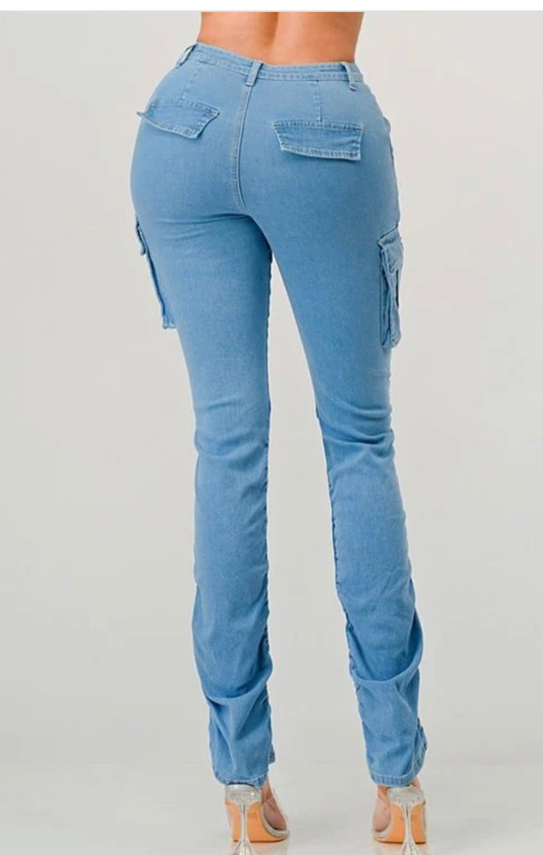 Jagging Fit Cargo (Stretchy)